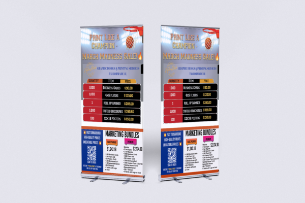 6FT Retractable Banner