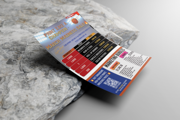 1,000 Premium 4” x 6” Flyers